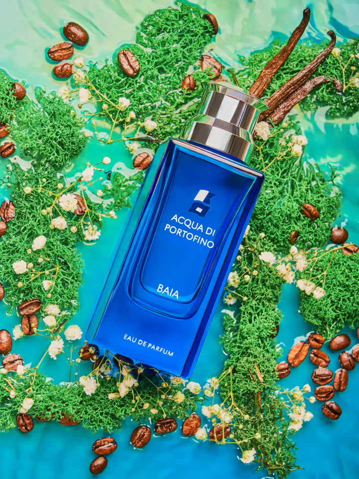Baia Acqua di Portofino eau de parfum marino fresco italiano in flacone elegante
