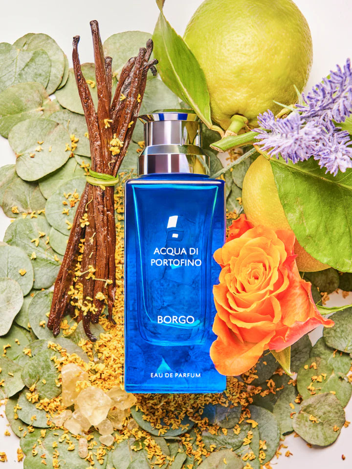 Borgo Acqua di Portofino eau de parfum di lusso italiano in flacone raffinato