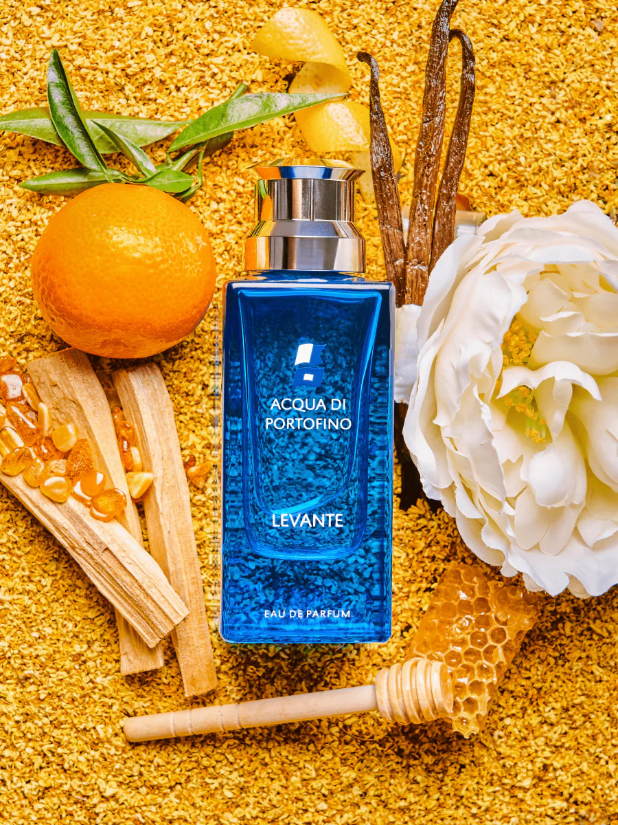 Levante Acqua di Portofino fragranza mediterranea fresca in flacone elegante