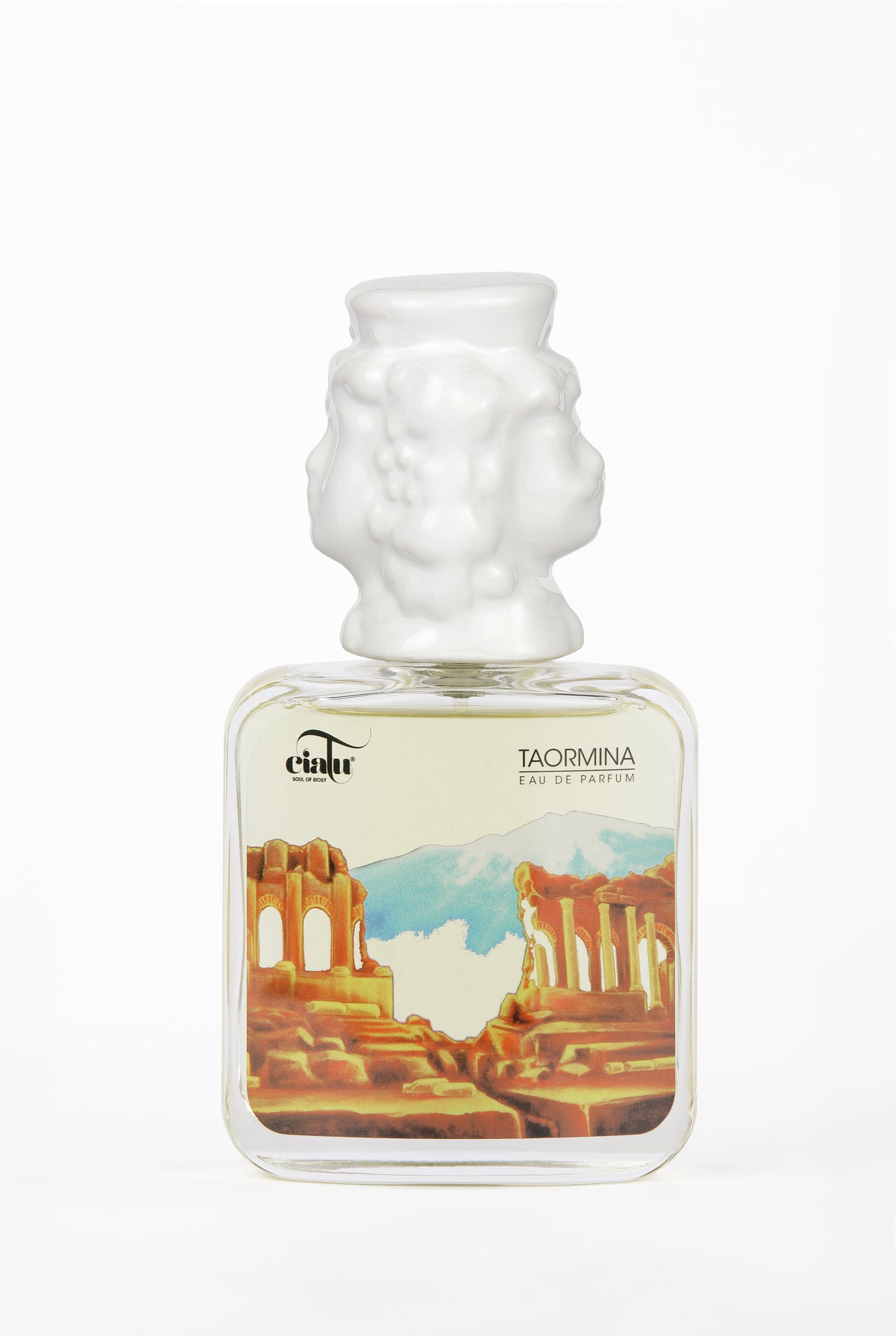 Taormina profumo siciliano artigianale in flacone mediterraneo elegante