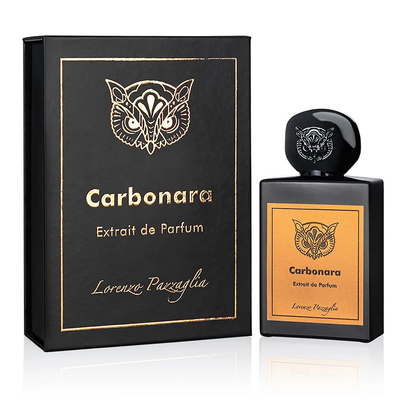 Carbonara eau de parfum fragranza italiana esclusiva in flacone raffinato