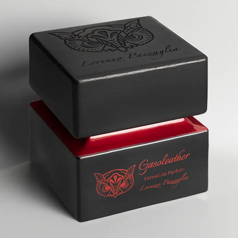 Gaso Leather Parione 30 fragranza intensa al cuoio in flacone di design elegante