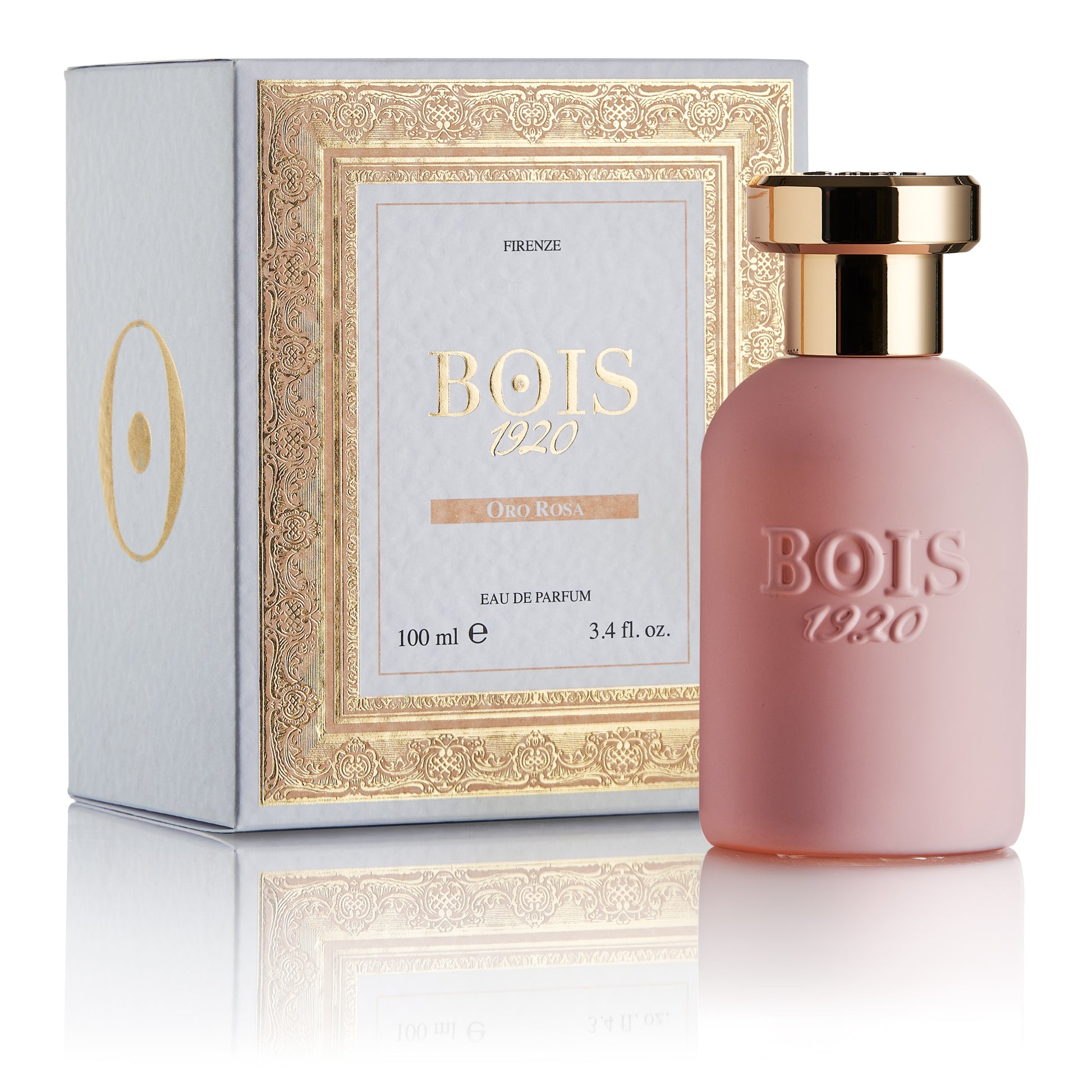 Oro Rosa profumo artigianale italiano con note preziose in flacone elegante